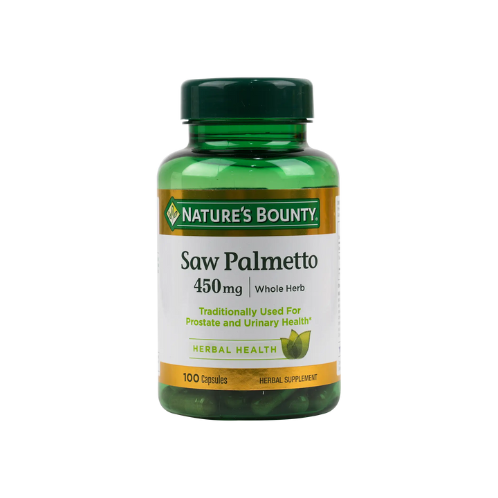 54045-Natures Bounty Saw Palmetto 450mg 100 Capsules