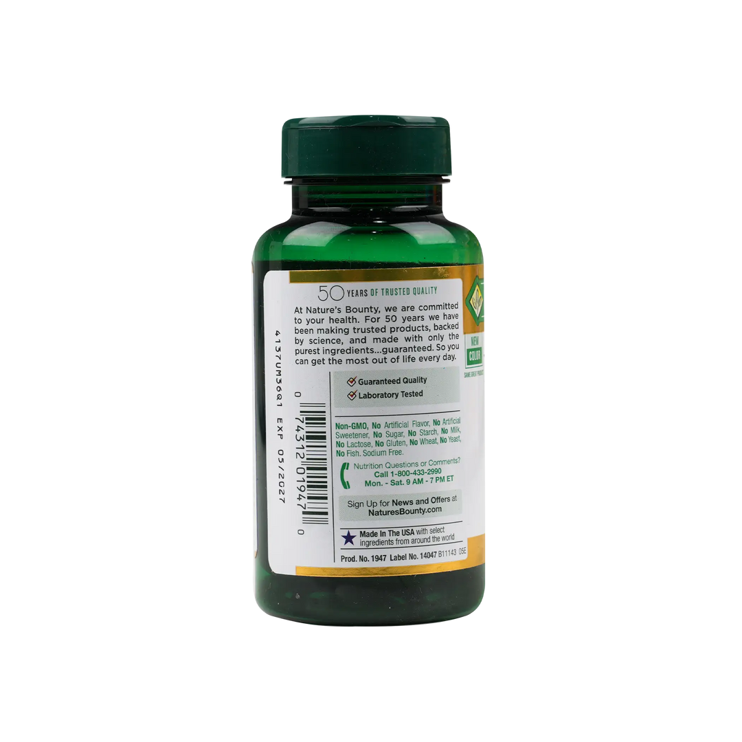 54046-Natures Bounty Milk Thistle Extract 1000mg 50 Softgels +2