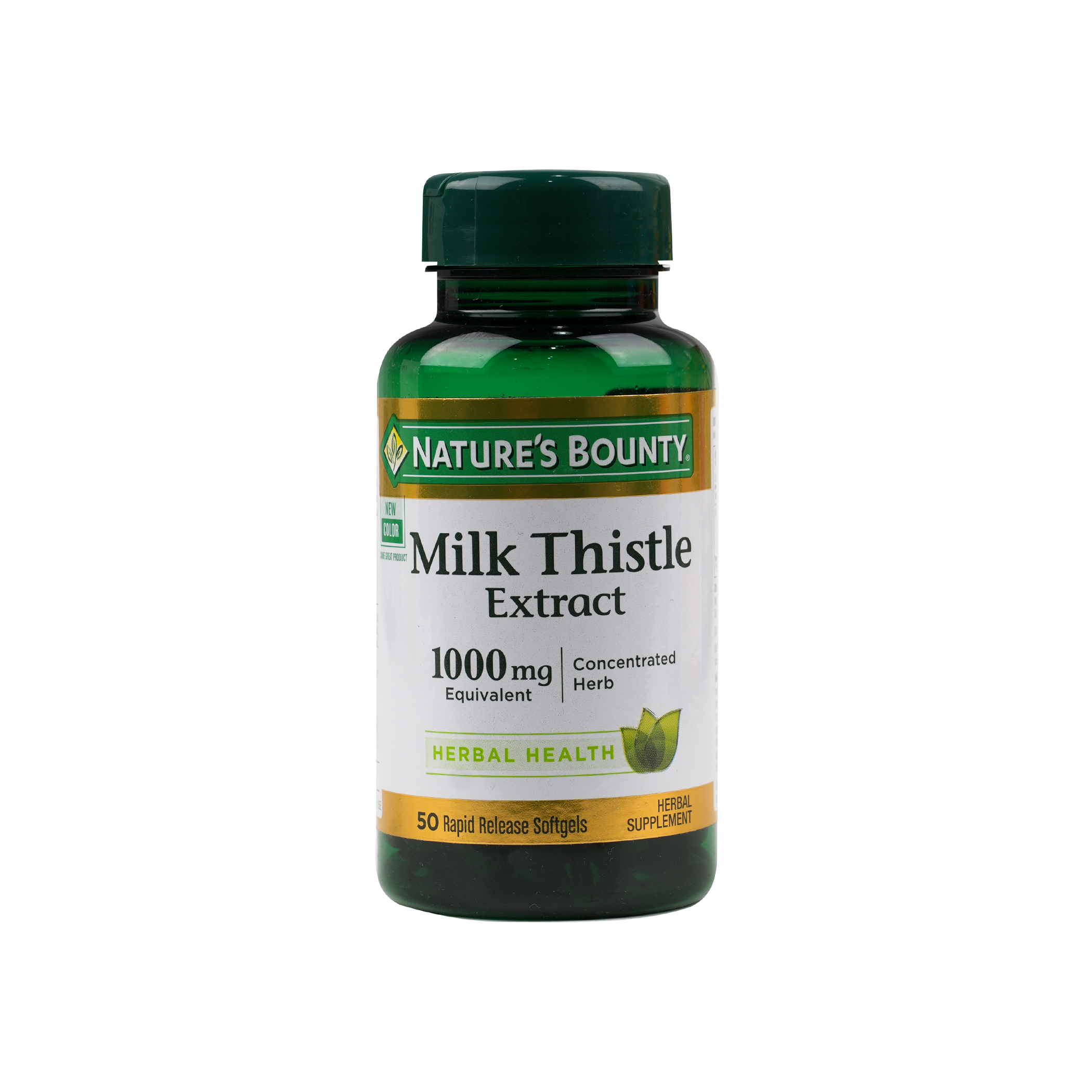 Natures Bounty Milk Thistle Extract 1000mg 50 Softgels