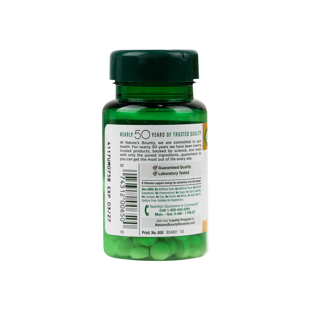 54048-Natures Bounty B-6 100mg 100 Tablets +2