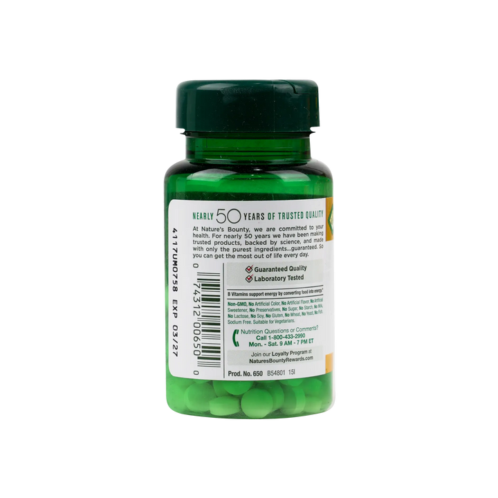 54048-Natures Bounty B-6 100mg 100 Tablets +2