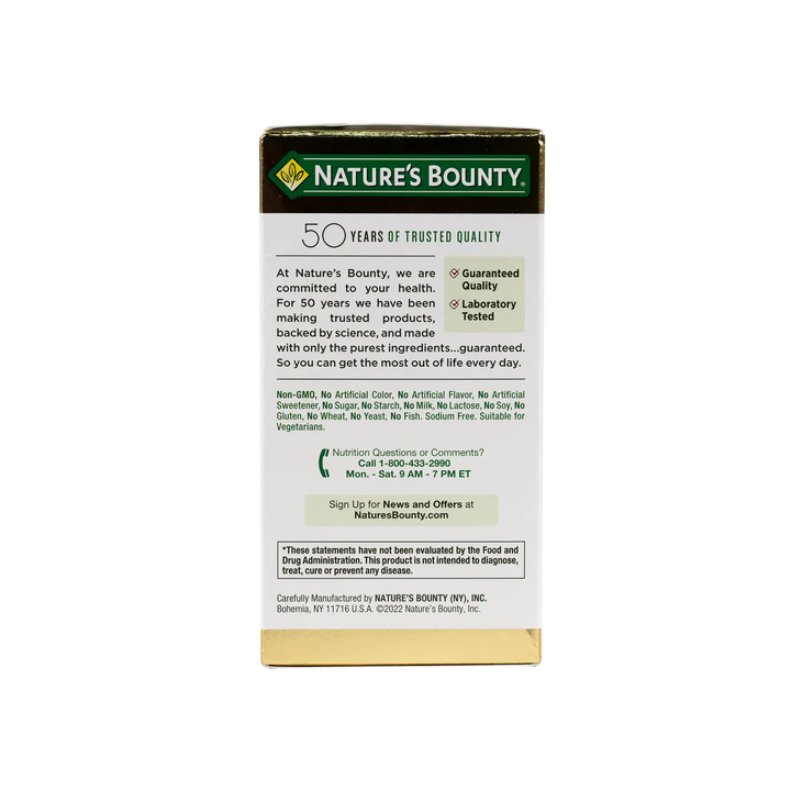 54049-Natures Bounty Active Mind 1000mg 60 Tablets +2