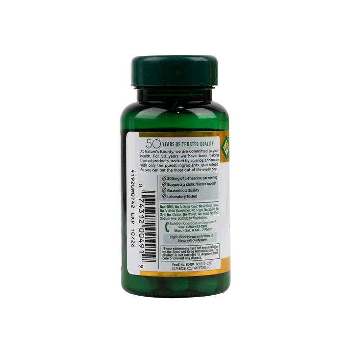 54050-Natures Bounty Anxiety &amp; Stress Relief 50 Tablets +2