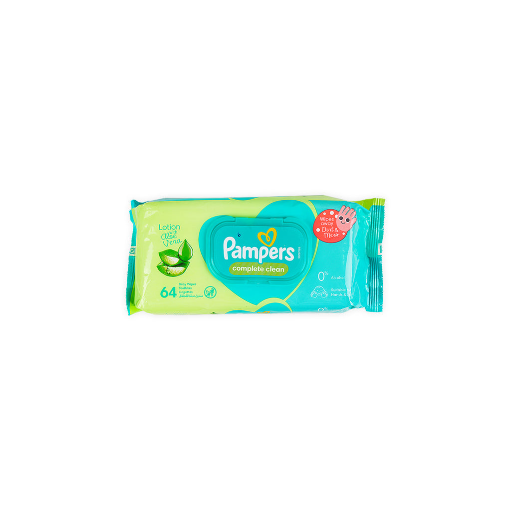 Pampers Complete Clean Wipes 64pcs-9110