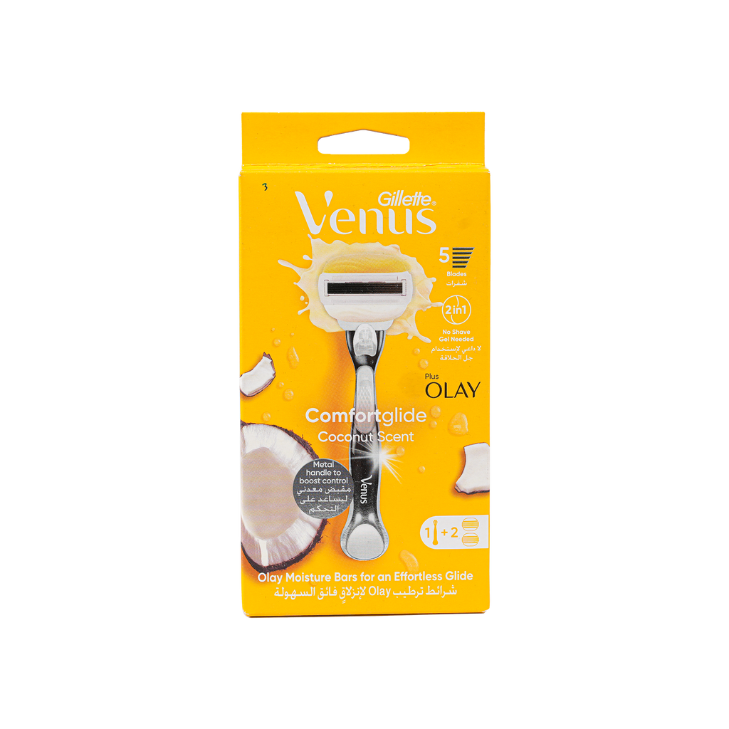 Gillette Venus Olay Coconut 1Handle+2Cap-7230