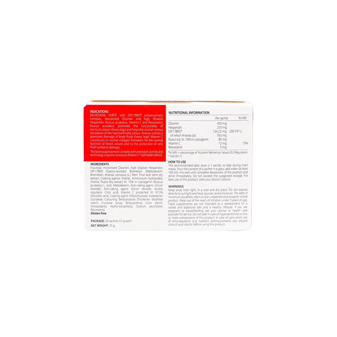 54063-Microvenil Forte 20 Sachets +3