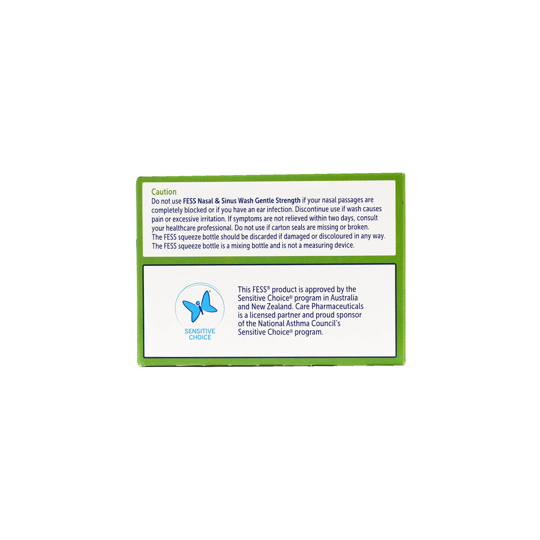 54065-Fess Nasal &amp; Sinus Saline Wash Refill 100 Sachets +1