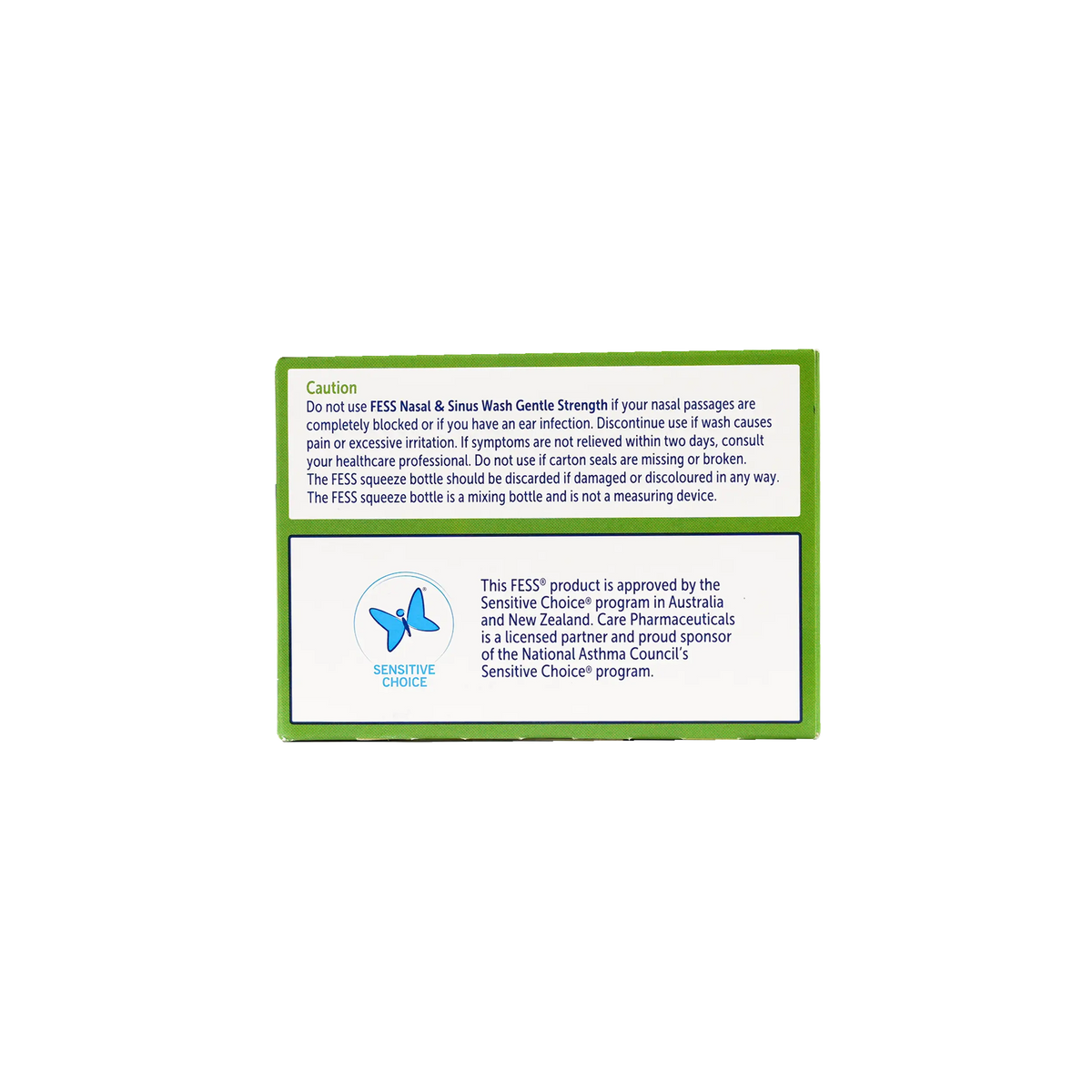 54065-Fess Nasal & Sinus Saline Wash Refill 100 Sachets +1