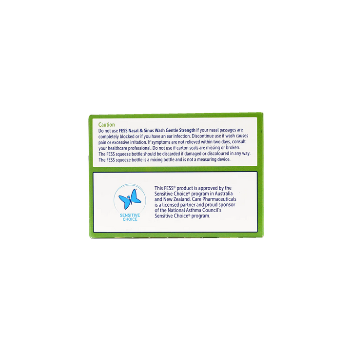 54065-Fess Nasal &amp; Sinus Saline Wash Refill 100 Sachets +1