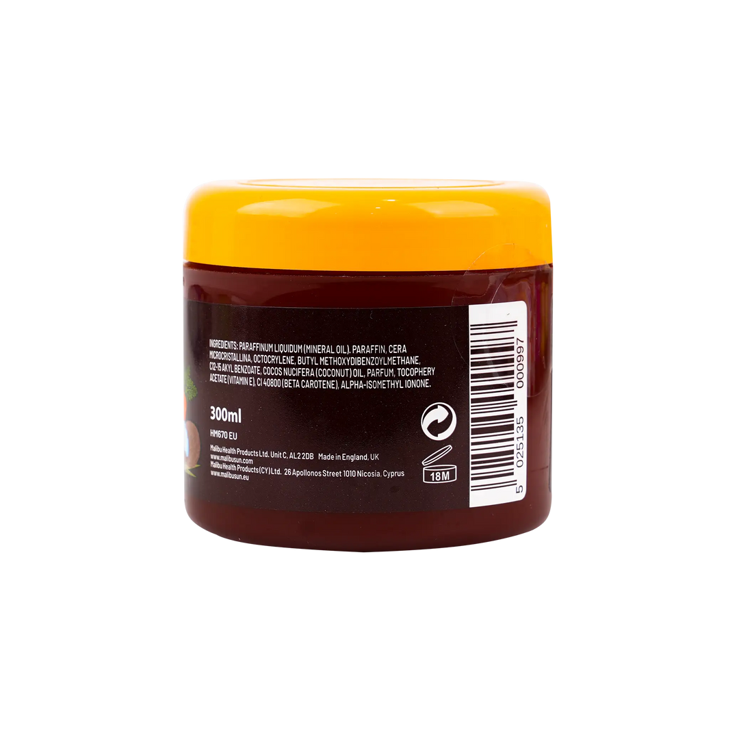 54067-Malibu Spf8 Bronzing Butter 300ml-Beta Carotene&amp;Coconut Oil +1