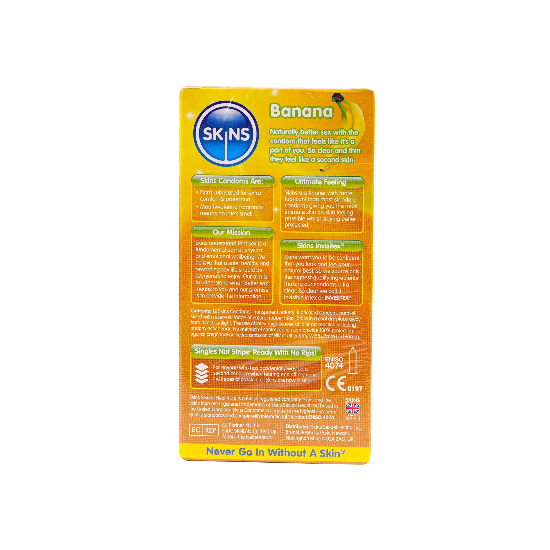 Skins Condom Banana 12pcs