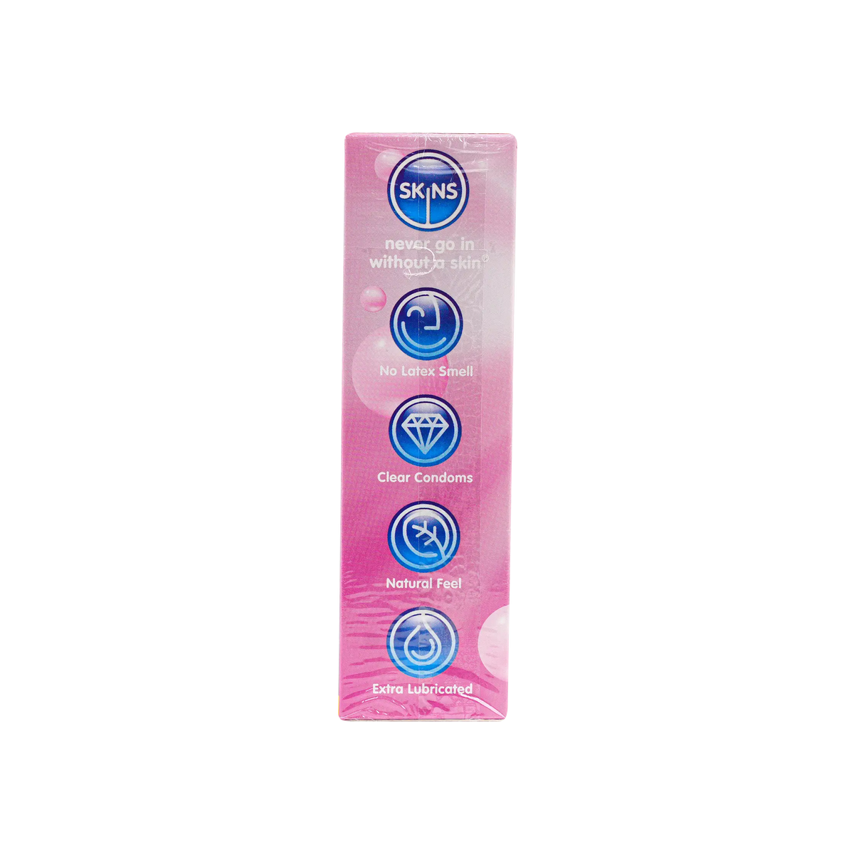54076-Skins Condom Bubblegum 12pcs +1