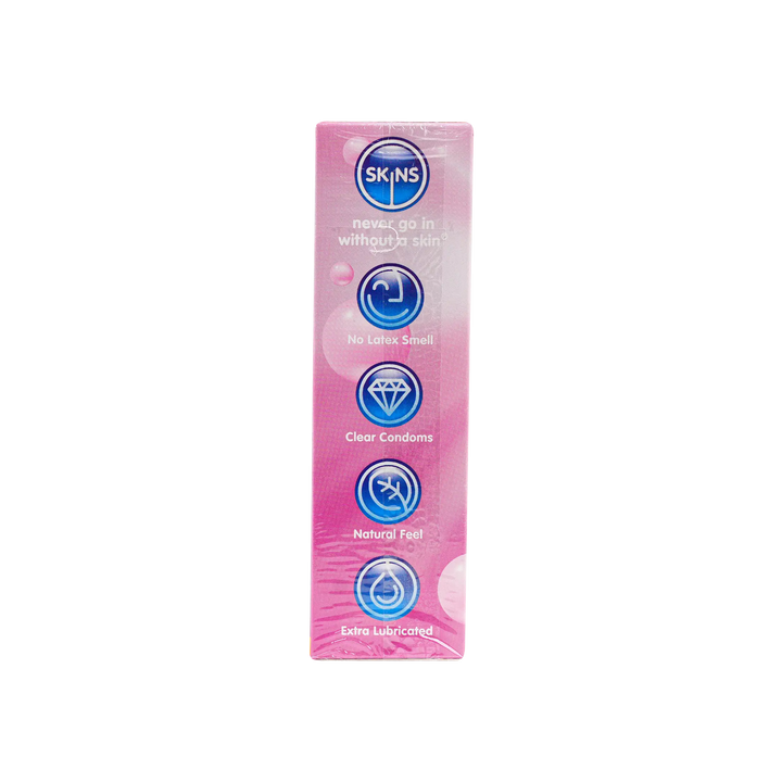 54076-Skins Condom Bubblegum 12pcs +1