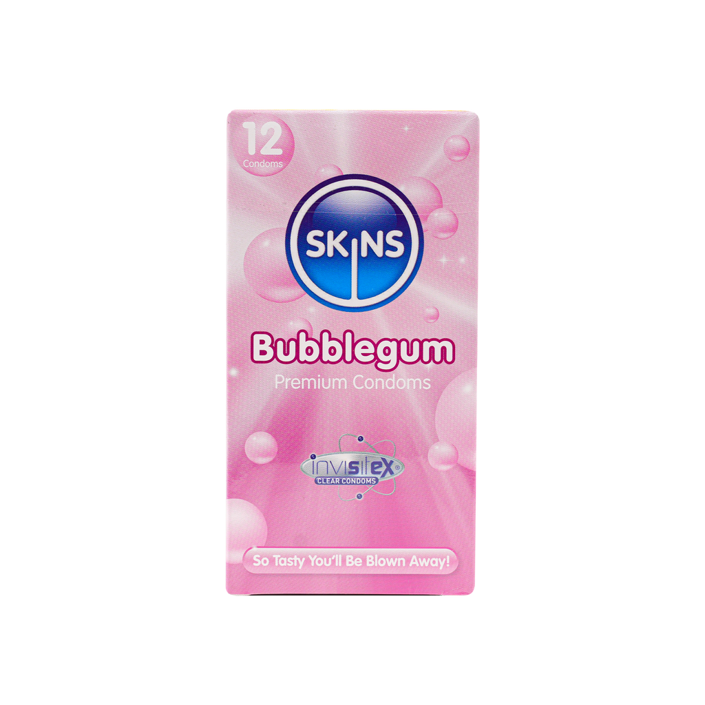 Skins Condom Bubblegum 12pcs