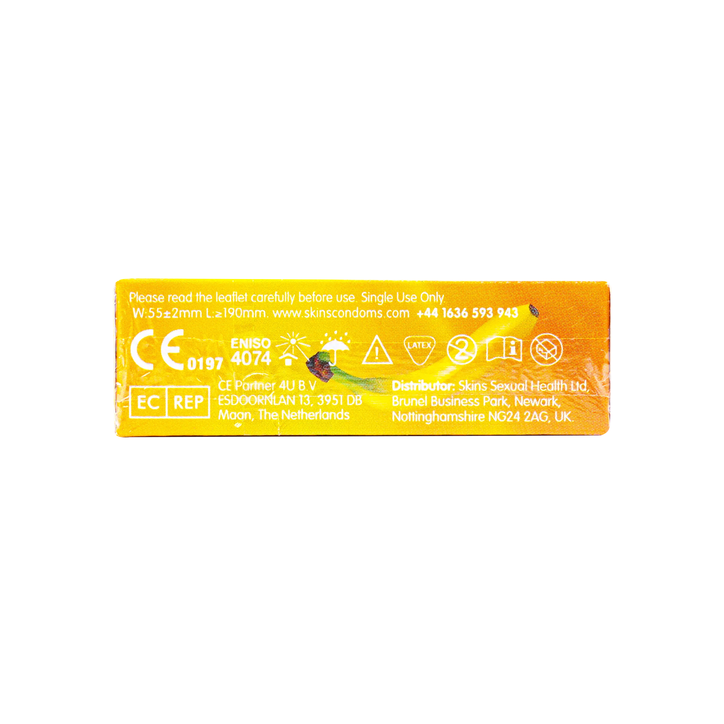Skins Condom Banana 4pcs