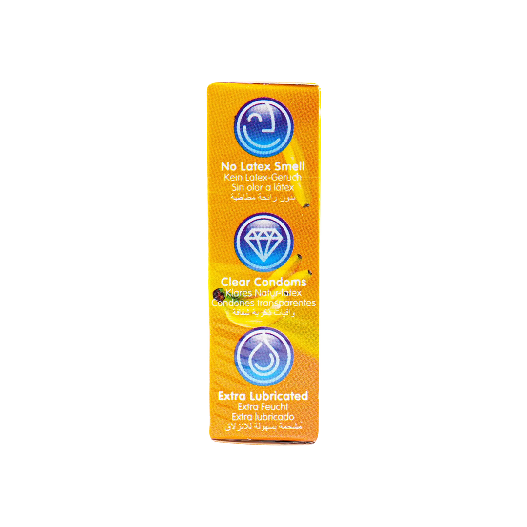 54077-Skins Condom Banana 4pcs +1