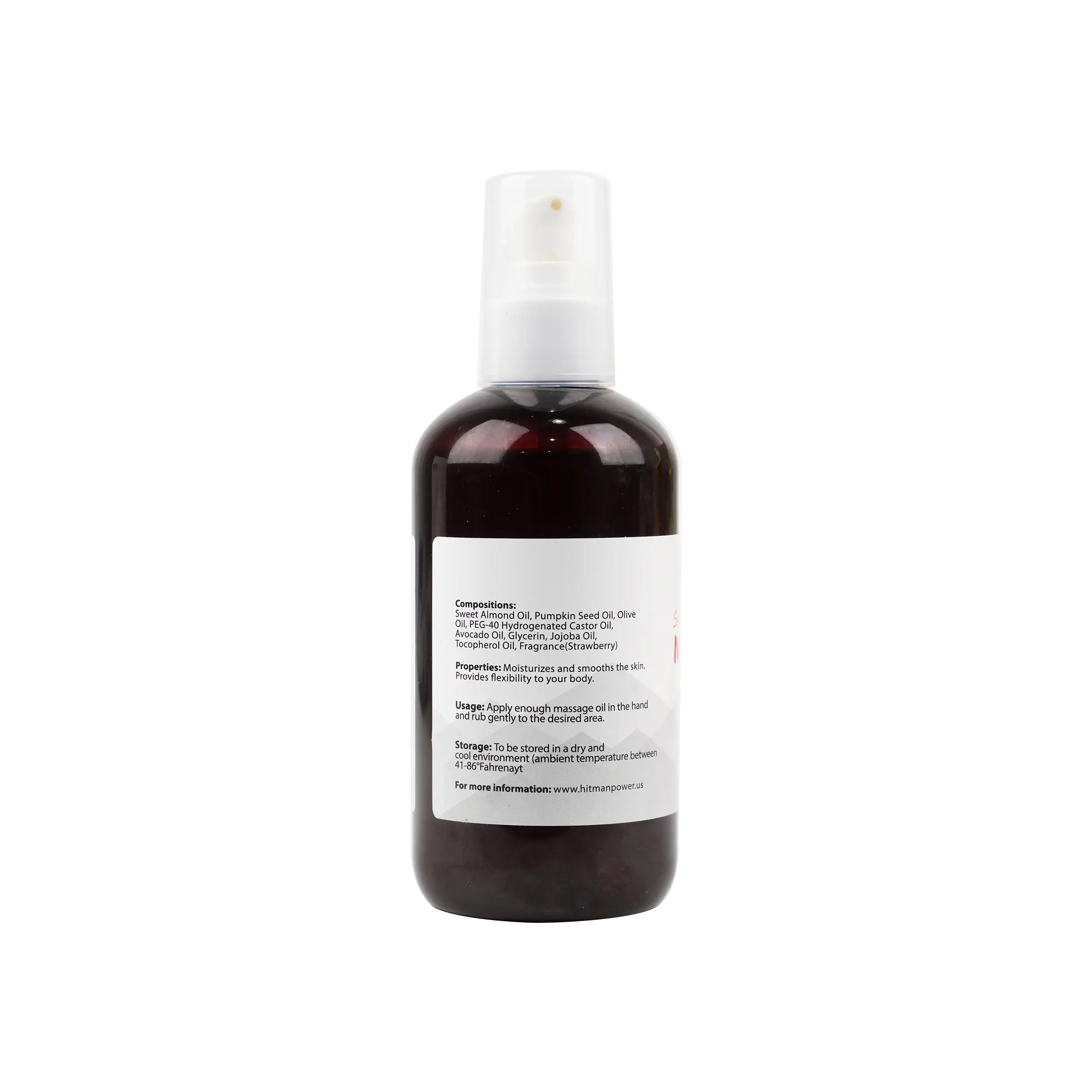 Hitman Massage Oil 250ml