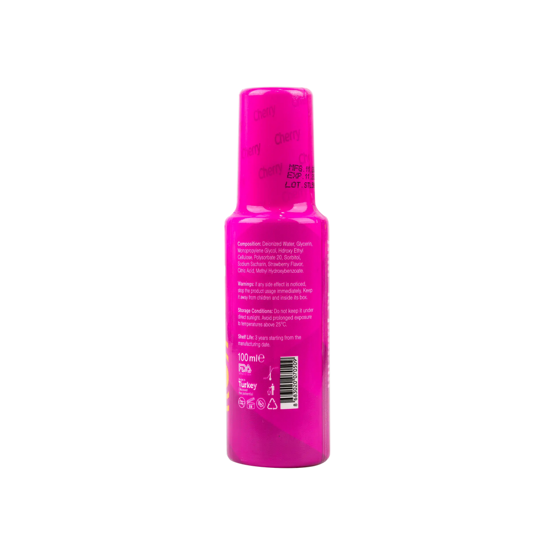 54091-Hitman Lubricant Strawberry Gel 100ml +1