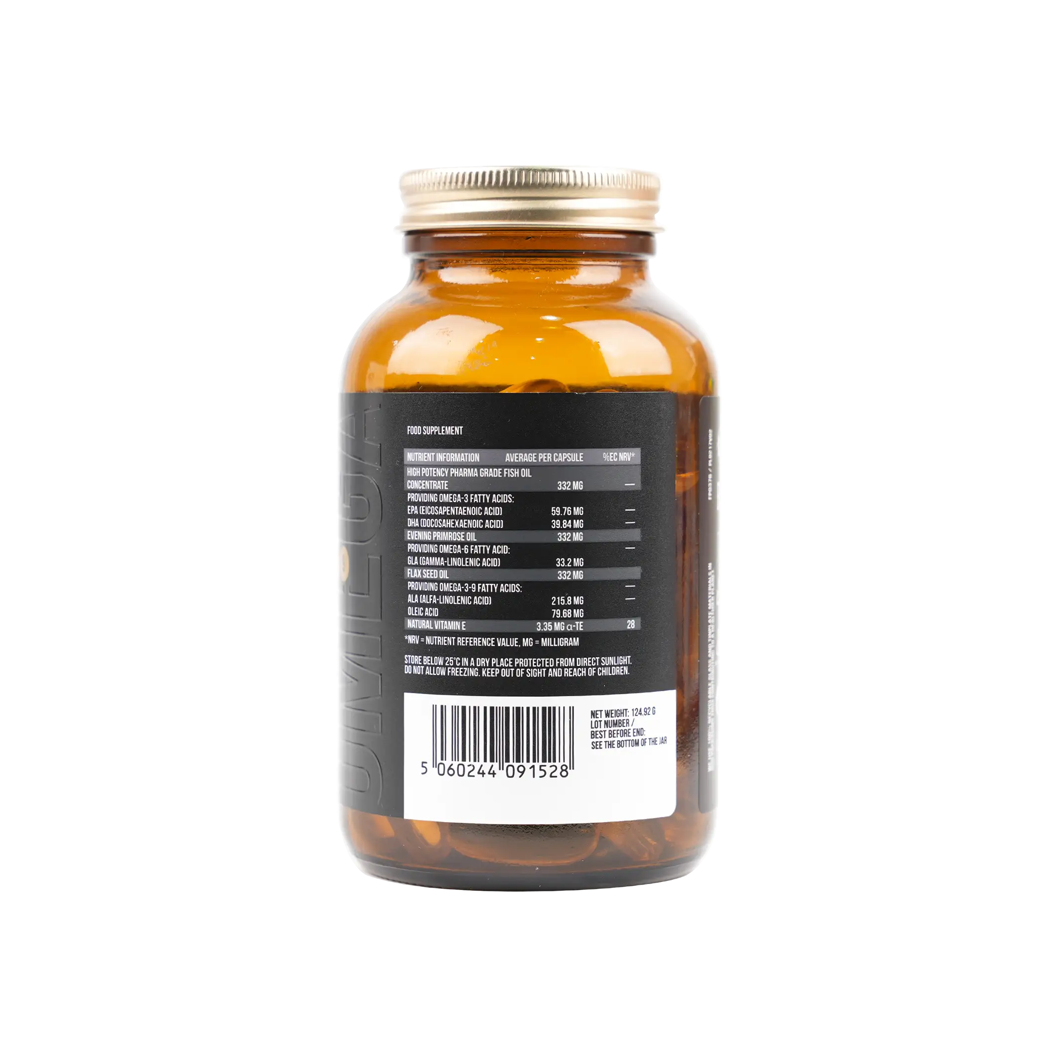 Grassberg Omega 3-6-9 Balance 1000mg 90 Capsules