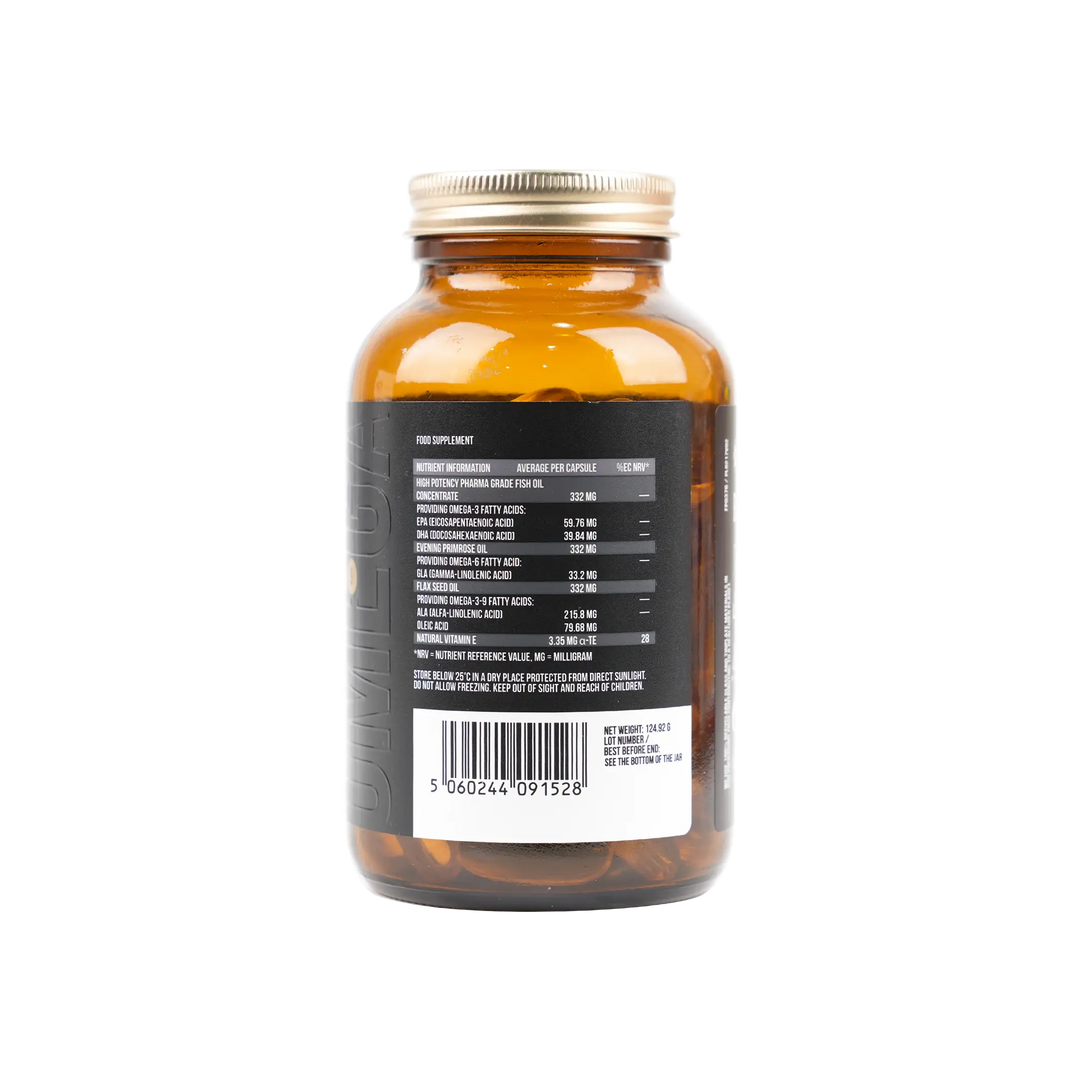 54099-Grassberg Omega 3-6-9 Balance 1000mg 90 Capsules +1