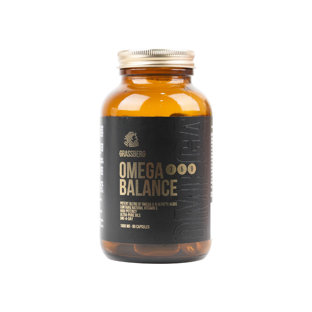 54099-Grassberg Omega 3-6-9 Balance 1000mg 90 Capsules