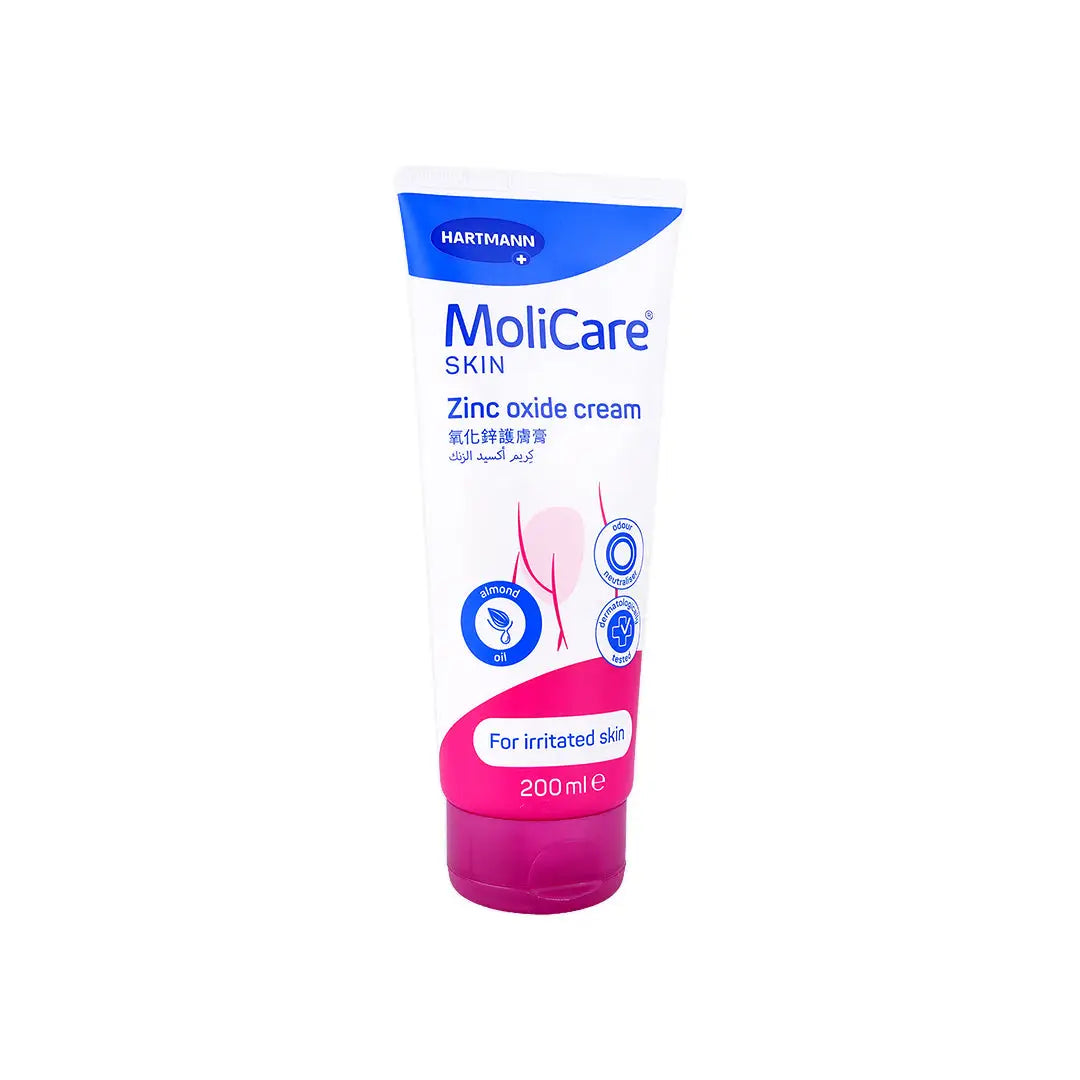 Hartmann Molicare Skin Zinc Oxide Cream 200ml +2