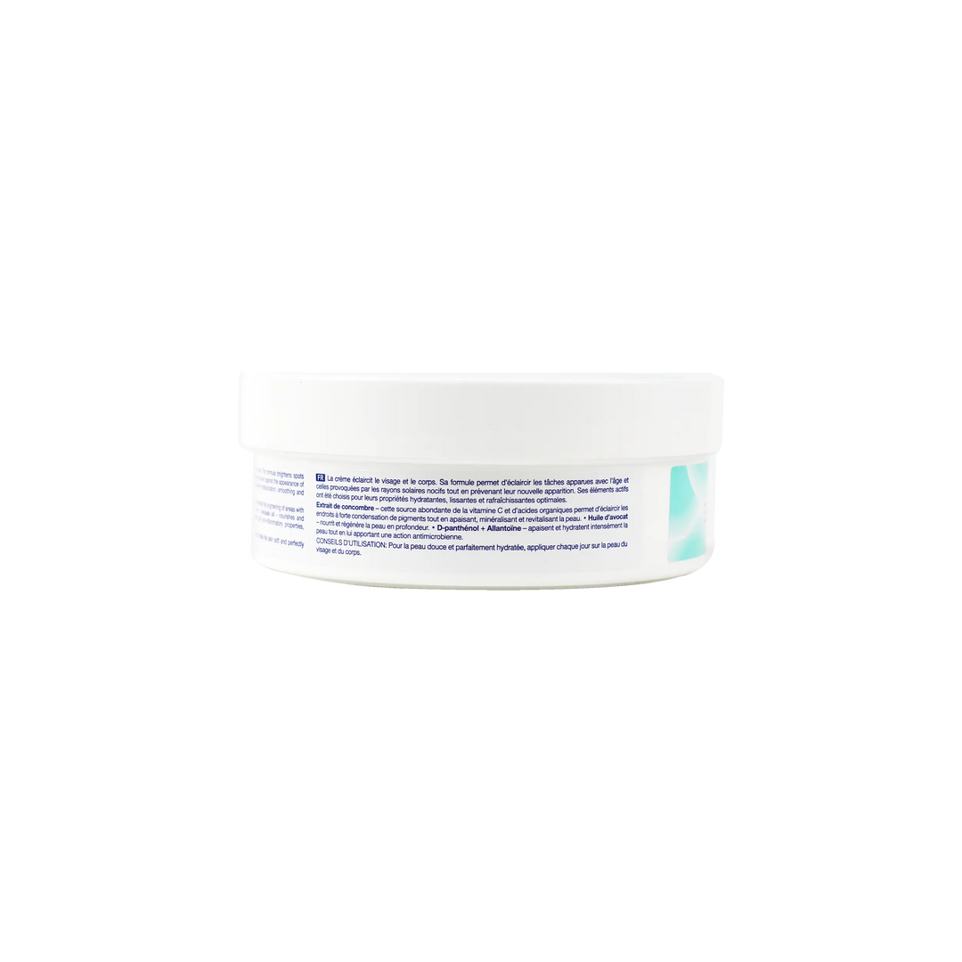 54108-Eveline Extra Soft Whitening Face &amp; Body Cr 175ml +2