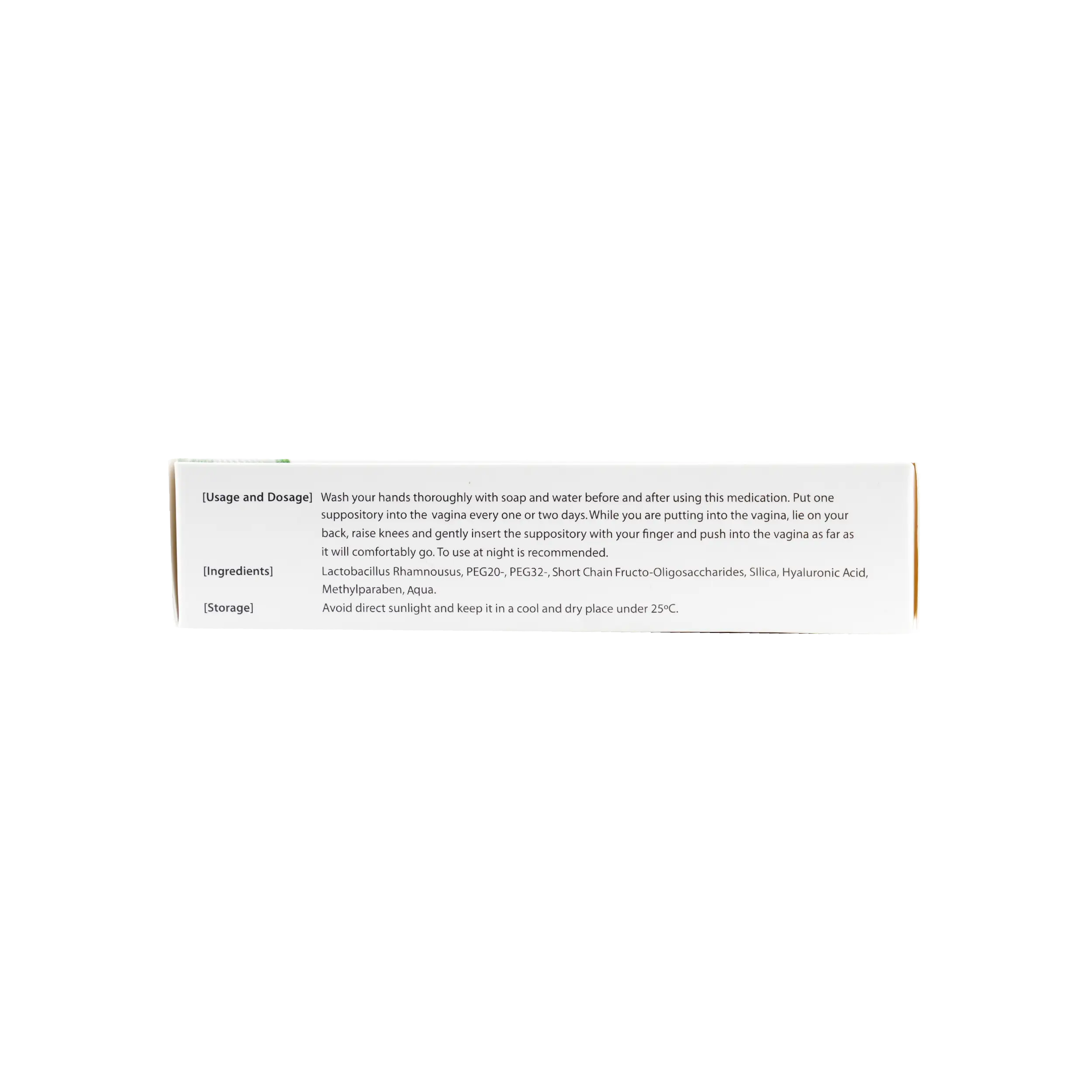 Jasmine G.F Vaginal Ovules 8pcs