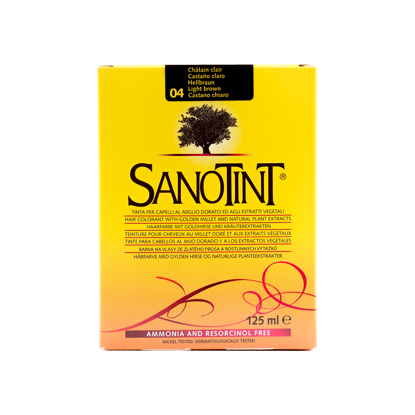 Sanotint Hair Color No.4 – Light Brown 125ml