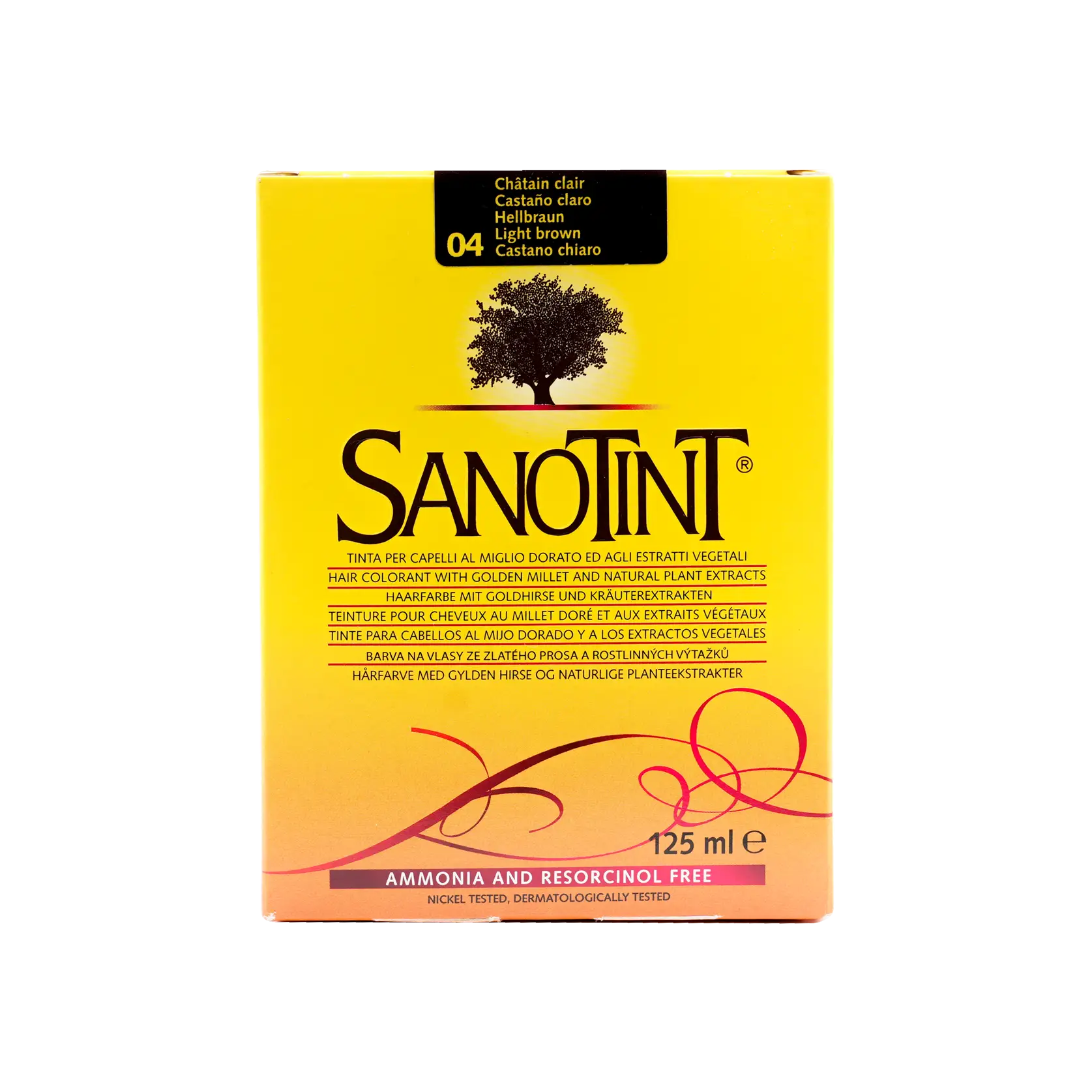 Sanotint Hair Color No.4 â€“ Light Brown 125ml