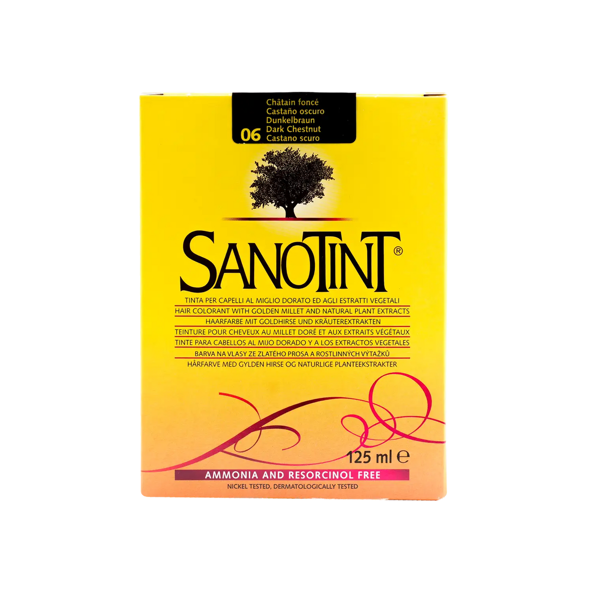 54111-Sanotint Hair Color No.6 – Dark Chestnut 125ml