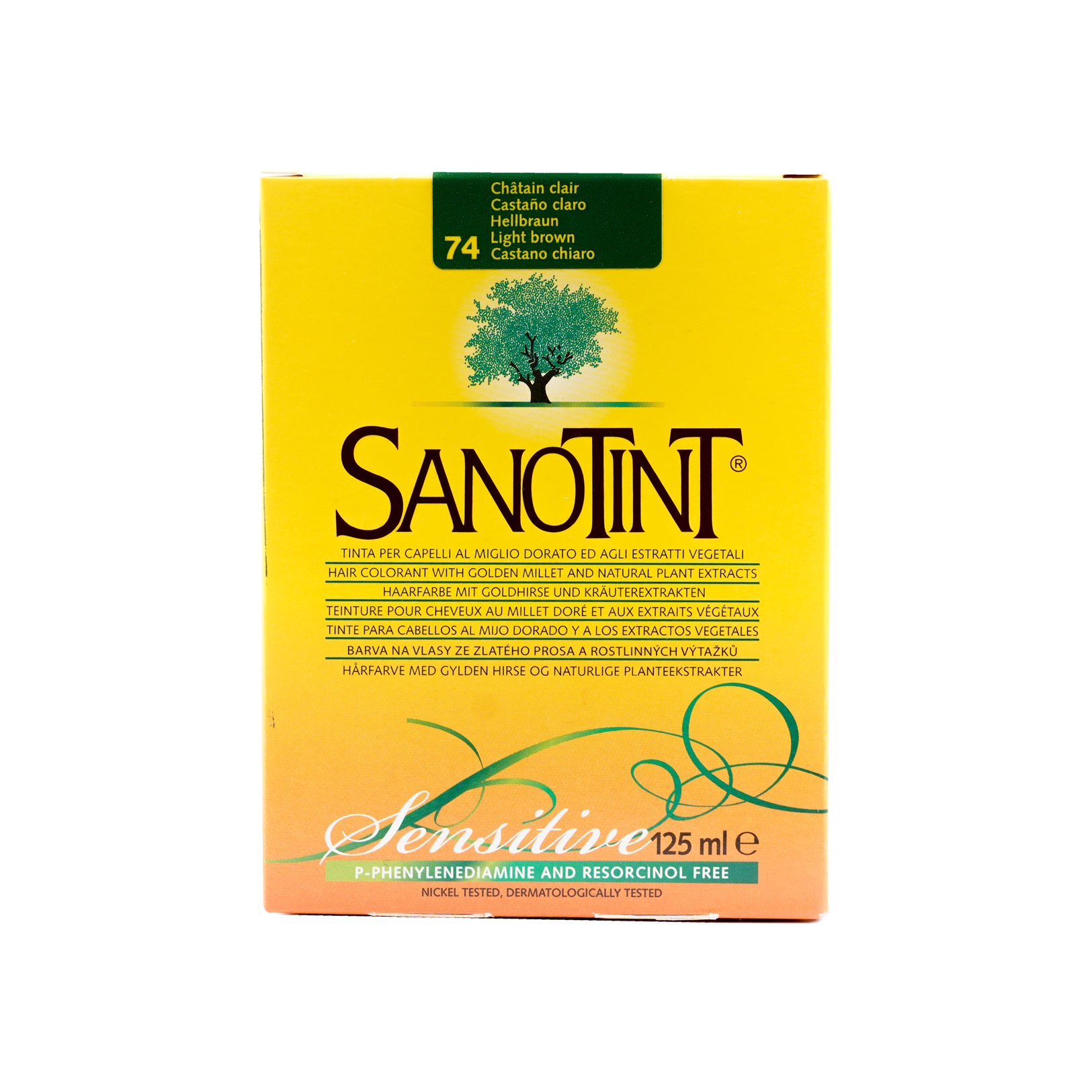 Sanotint Hair Color No.74 – Light Brown 125ml