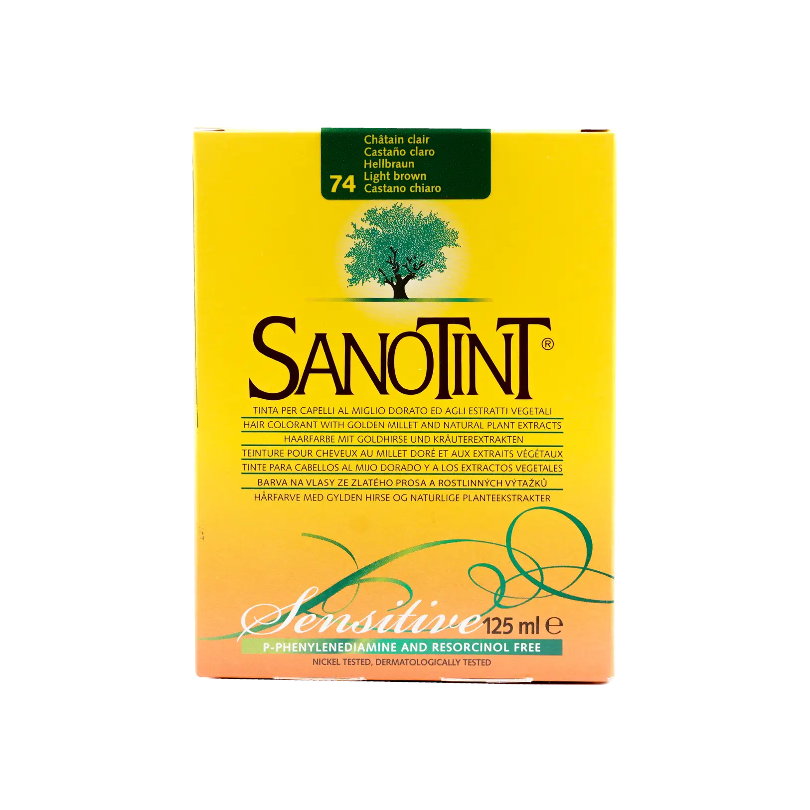 Sanotint Hair Color No.74 â€“ Light Brown 125ml