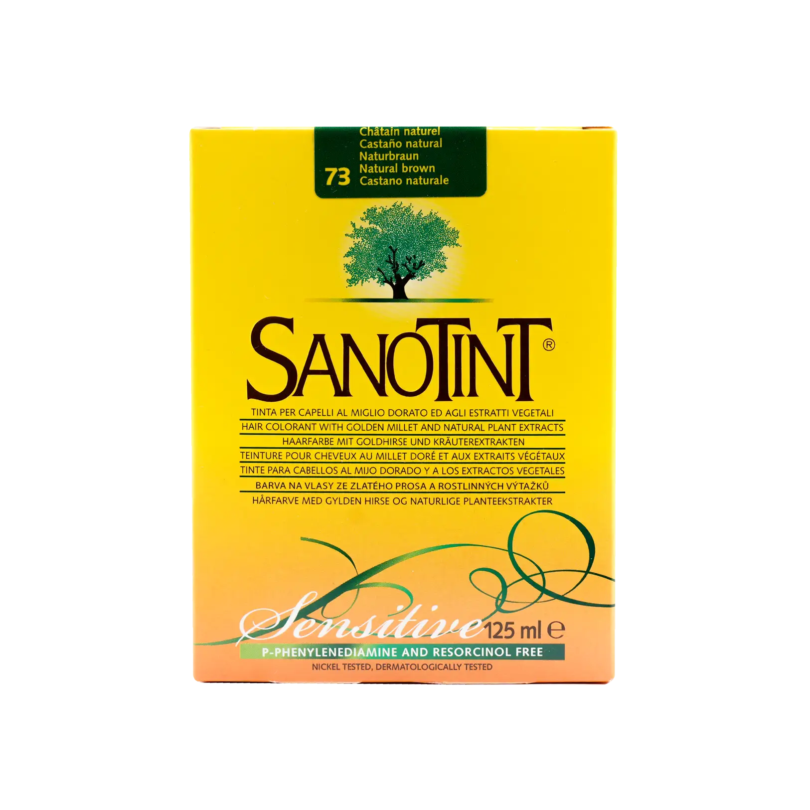 Sanotint Hair Color No.73 â€“ Natural Brown 125ml