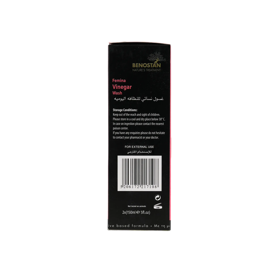 54177-Benostan Femina Vinegar Wash 2x150ml +4