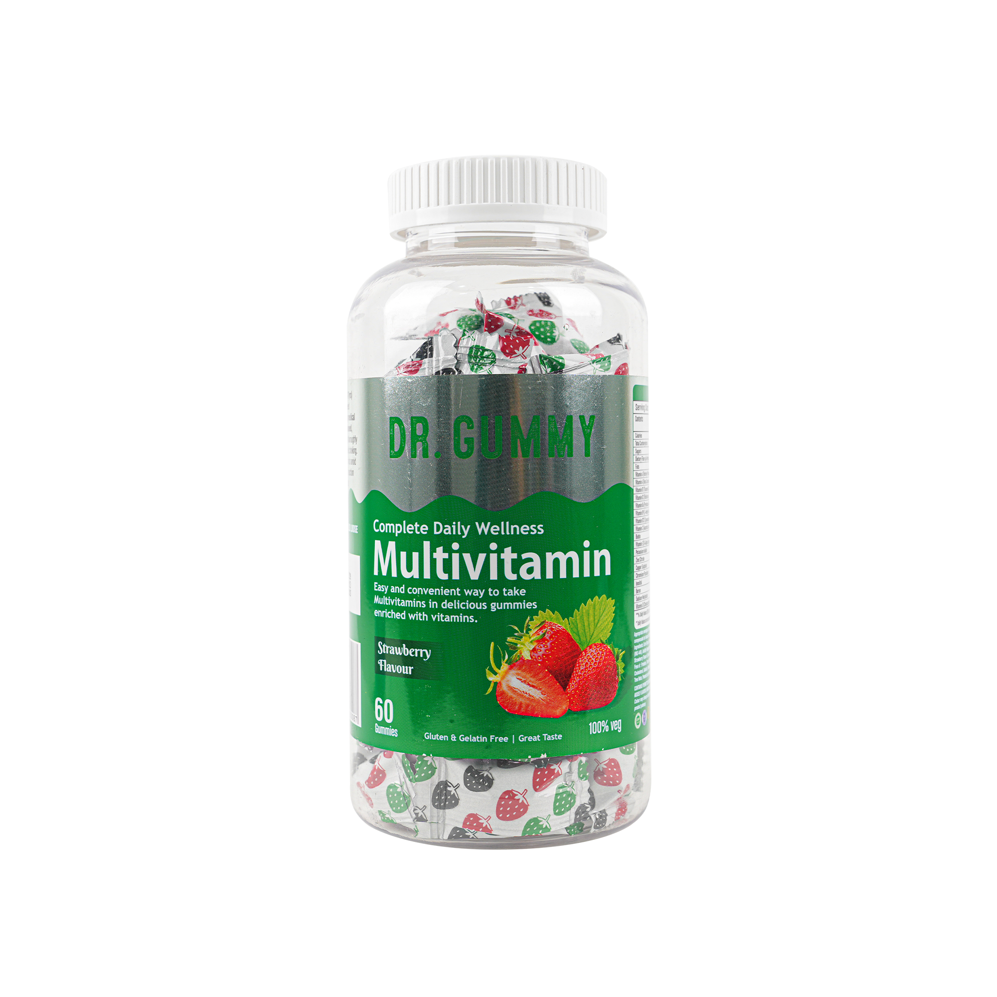 DR.Gummy Multivitamin 60 Gummies-Strawberry