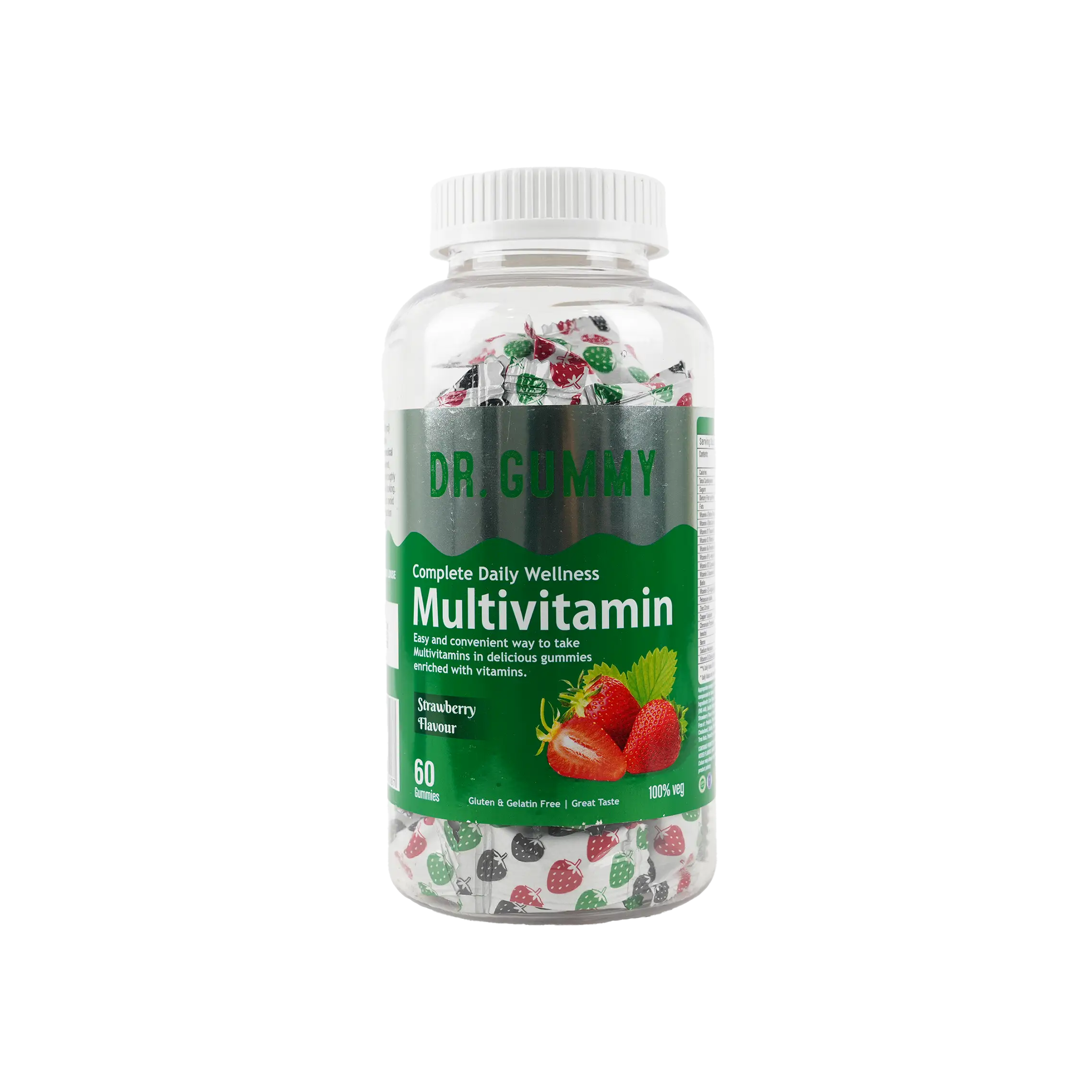 DR.Gummy Multivitamin 60 Gummies-Strawberry