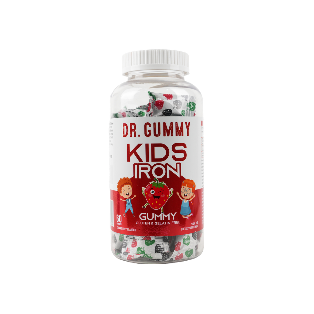 DR.Gummy Kids Iron 60 Gummies-Strawberry