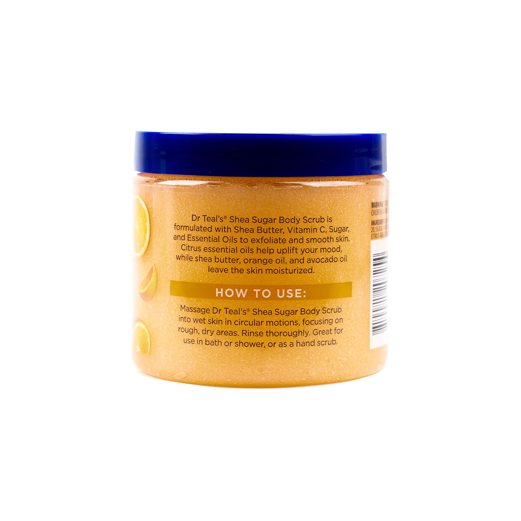 Dr Teals Shea Sugar Scrub 538g â€“ Citrus