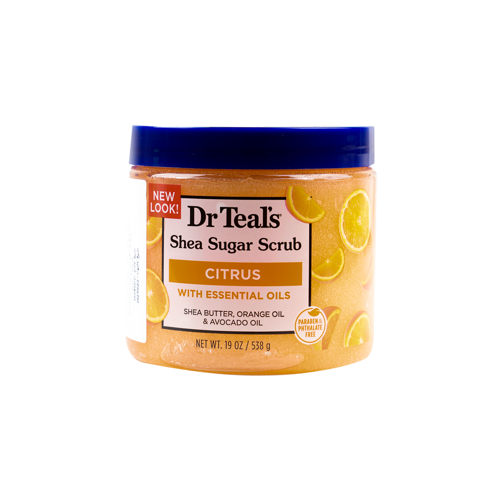 Dr Teals Shea Sugar Scrub 538g – Citrus