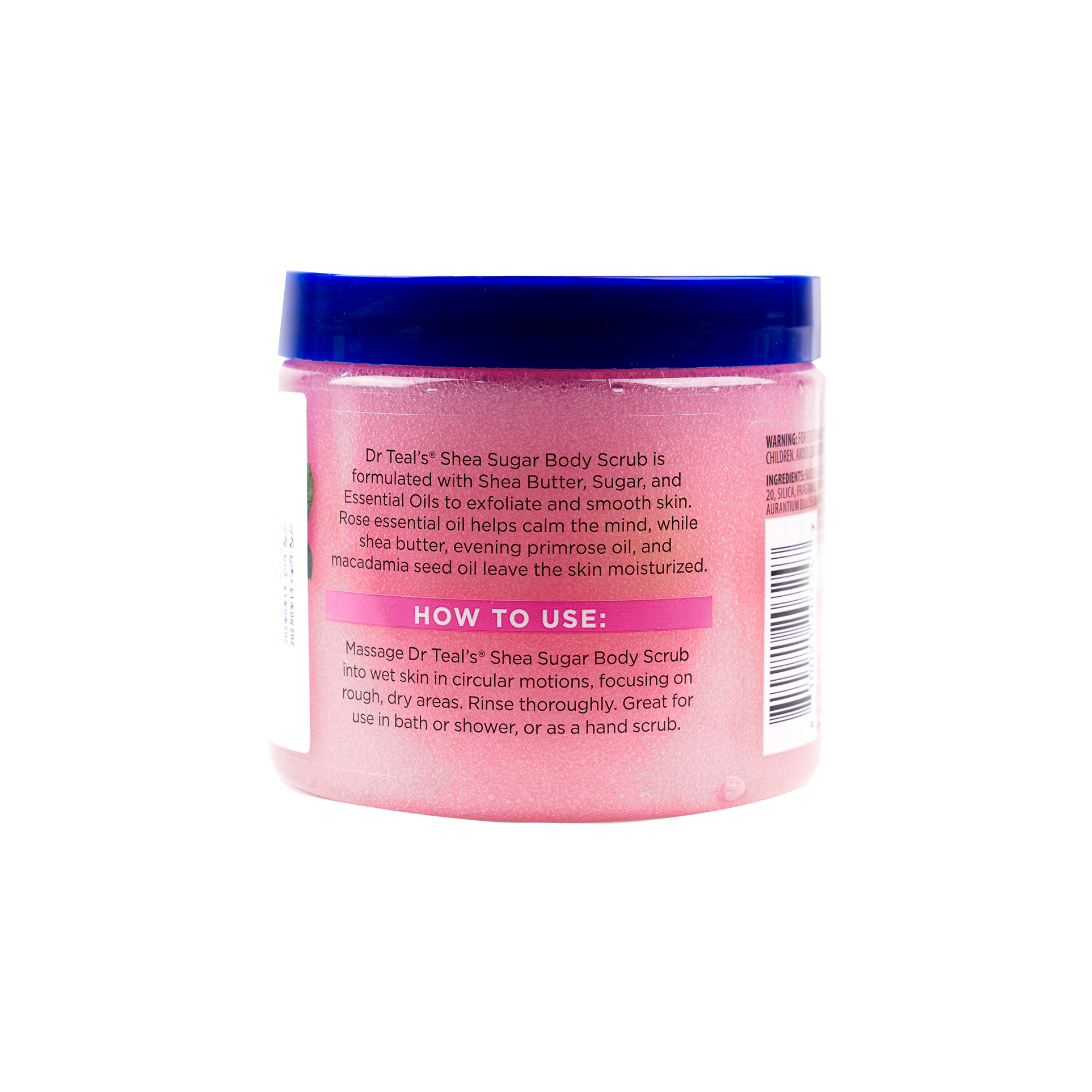 Dr Teals Shea Sugar Scrub 538g – Rose