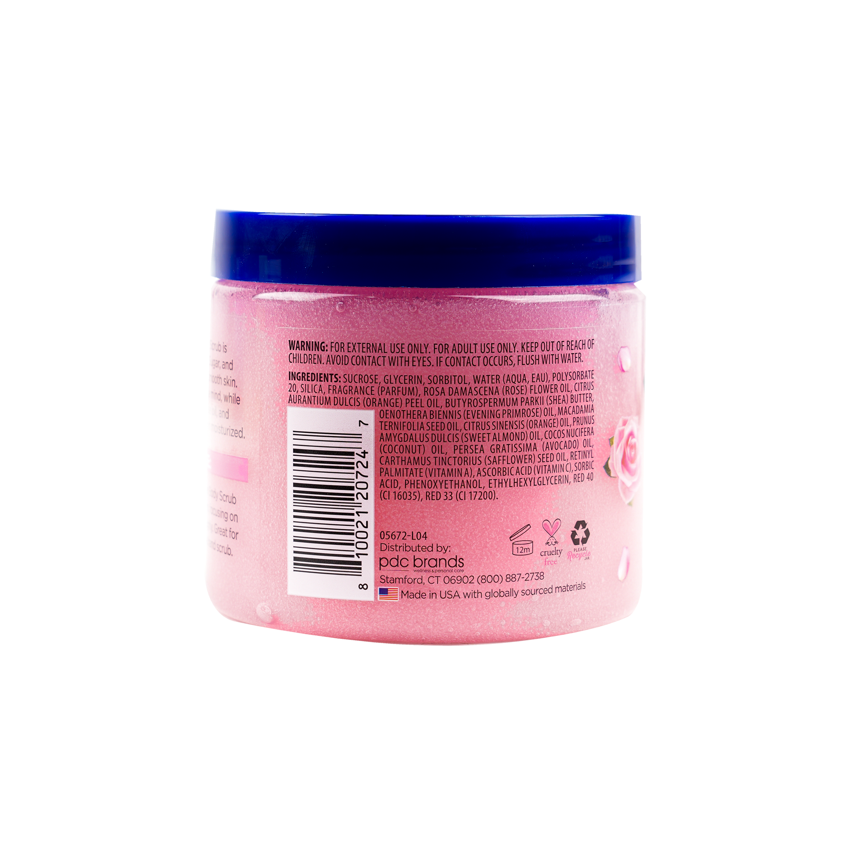 Dr Teals Shea Sugar Scrub 538g – Rose