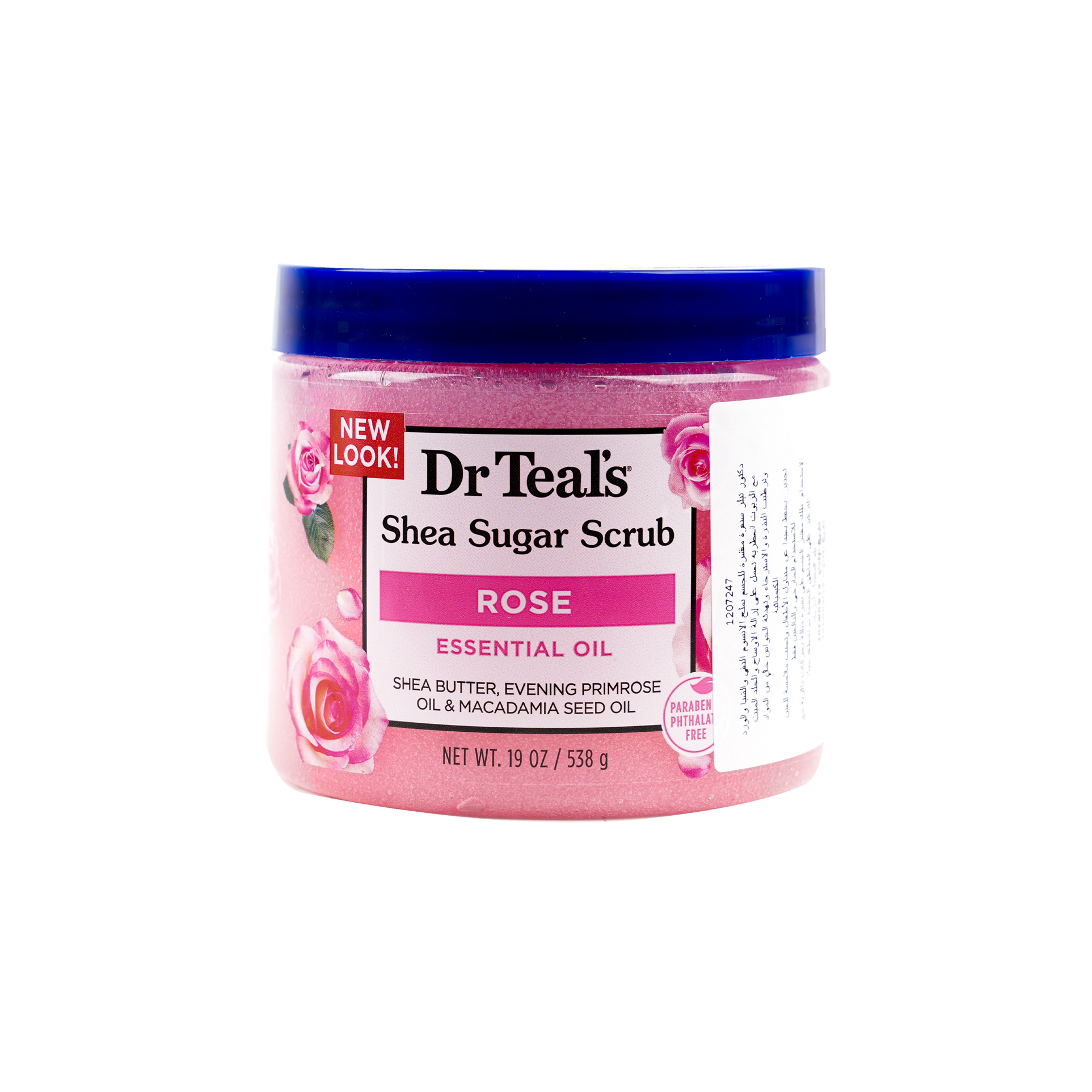 Dr Teals Shea Sugar Scrub 538g – Rose