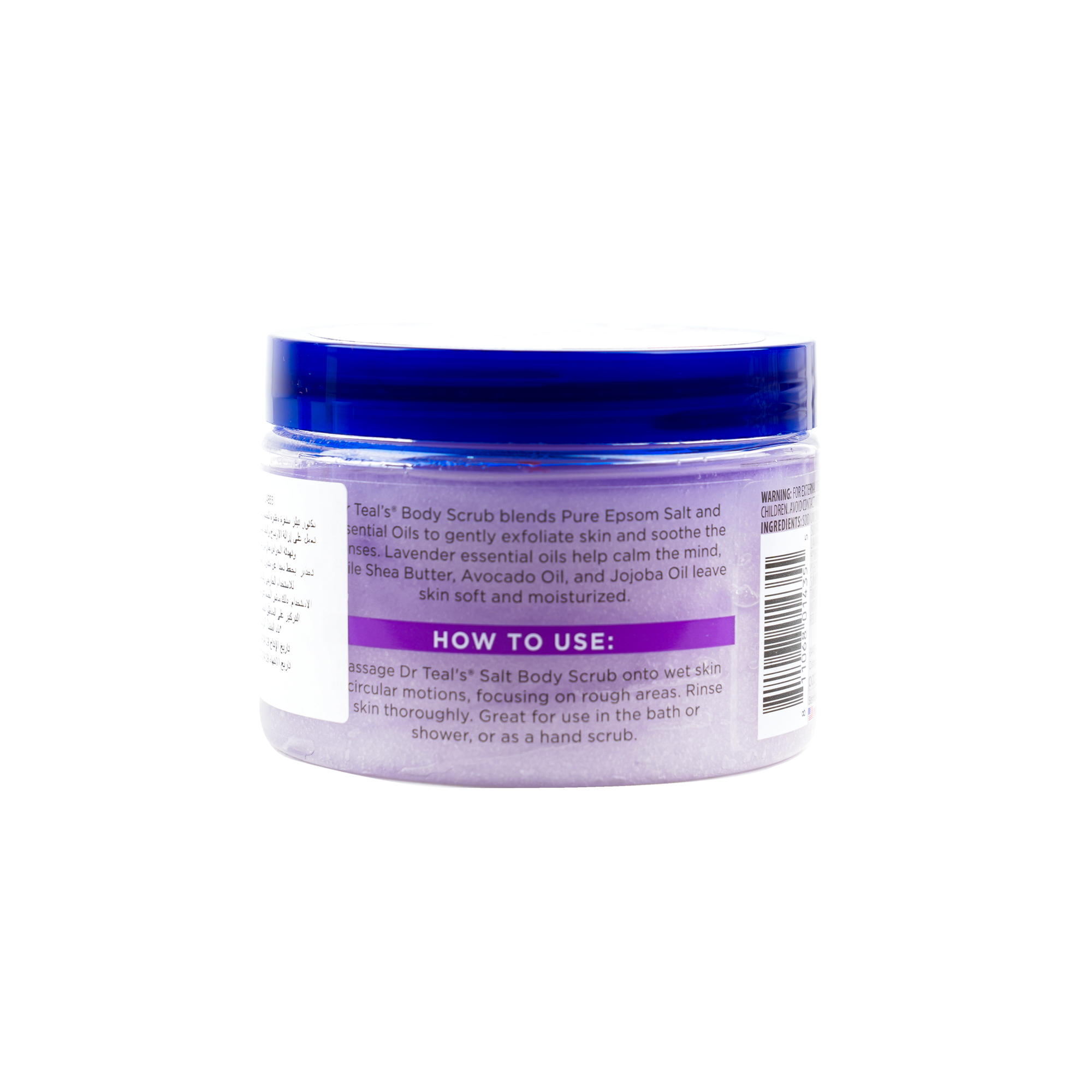 Dr Teals Epsom Salt Body Scrub 454g – Soothe & Sleep