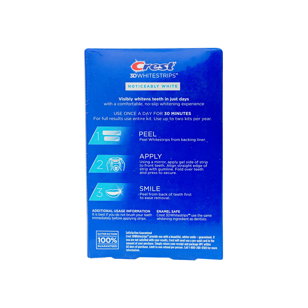 54141-Crest 3d White Strips Noticeably White 20pcs +2