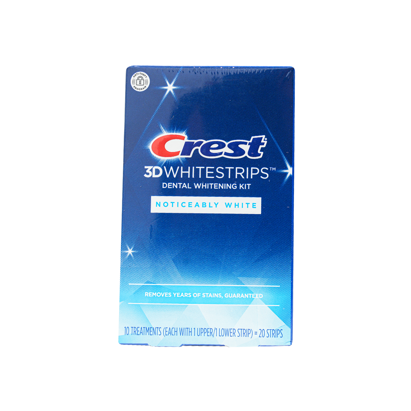 Crest 3D White Strips Noticeably White 20pcs