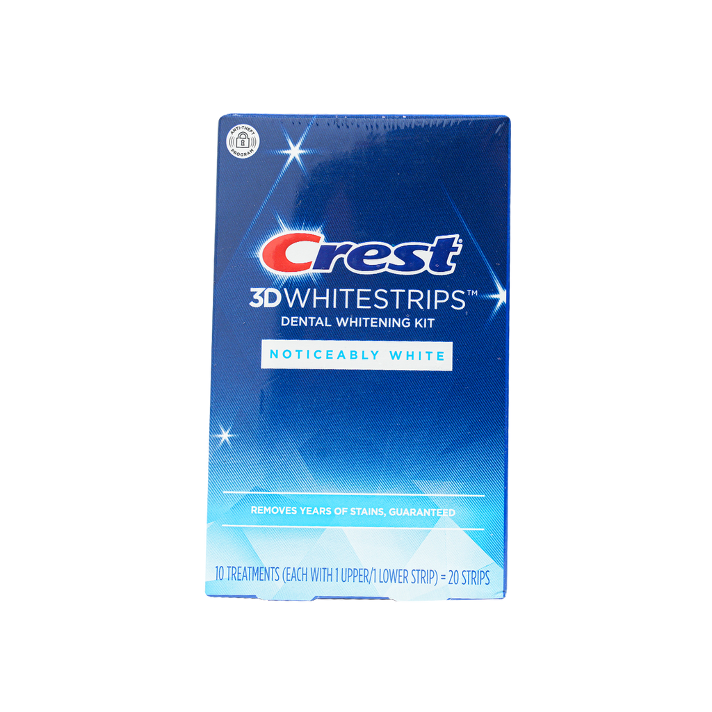 Crest 3D White Strips Noticeably White 20pcs