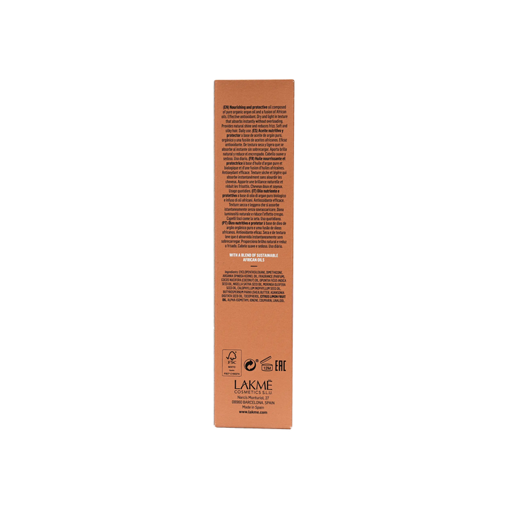 54146-Lakme Teknia Argan Dry Oil 125ml +3