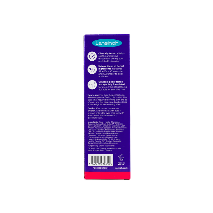 54162-Lansinoh Organic Post-Birth Relief Spray 100ml +3