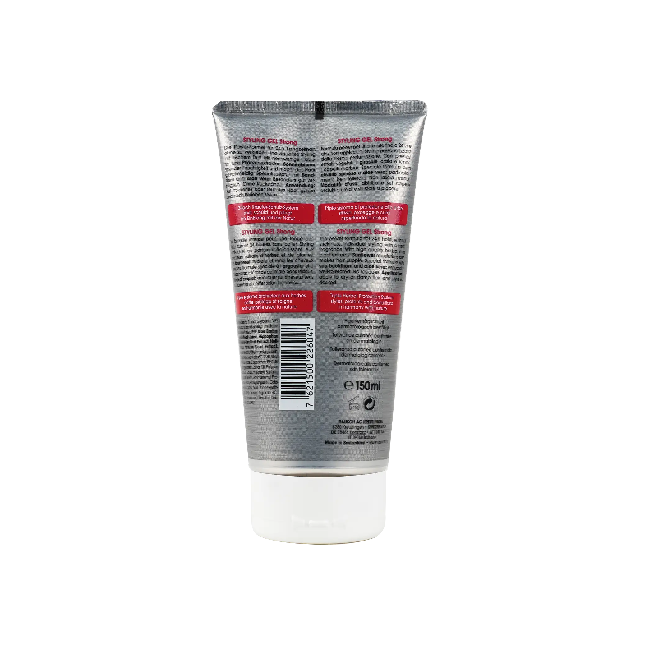 Rausch Styling Gel Strong Sea Buckthorn 150ML